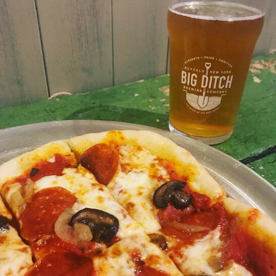 Big Ditch Brewery and pizza