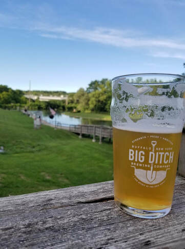 Bid Ditch Brewery by the Erie Canal